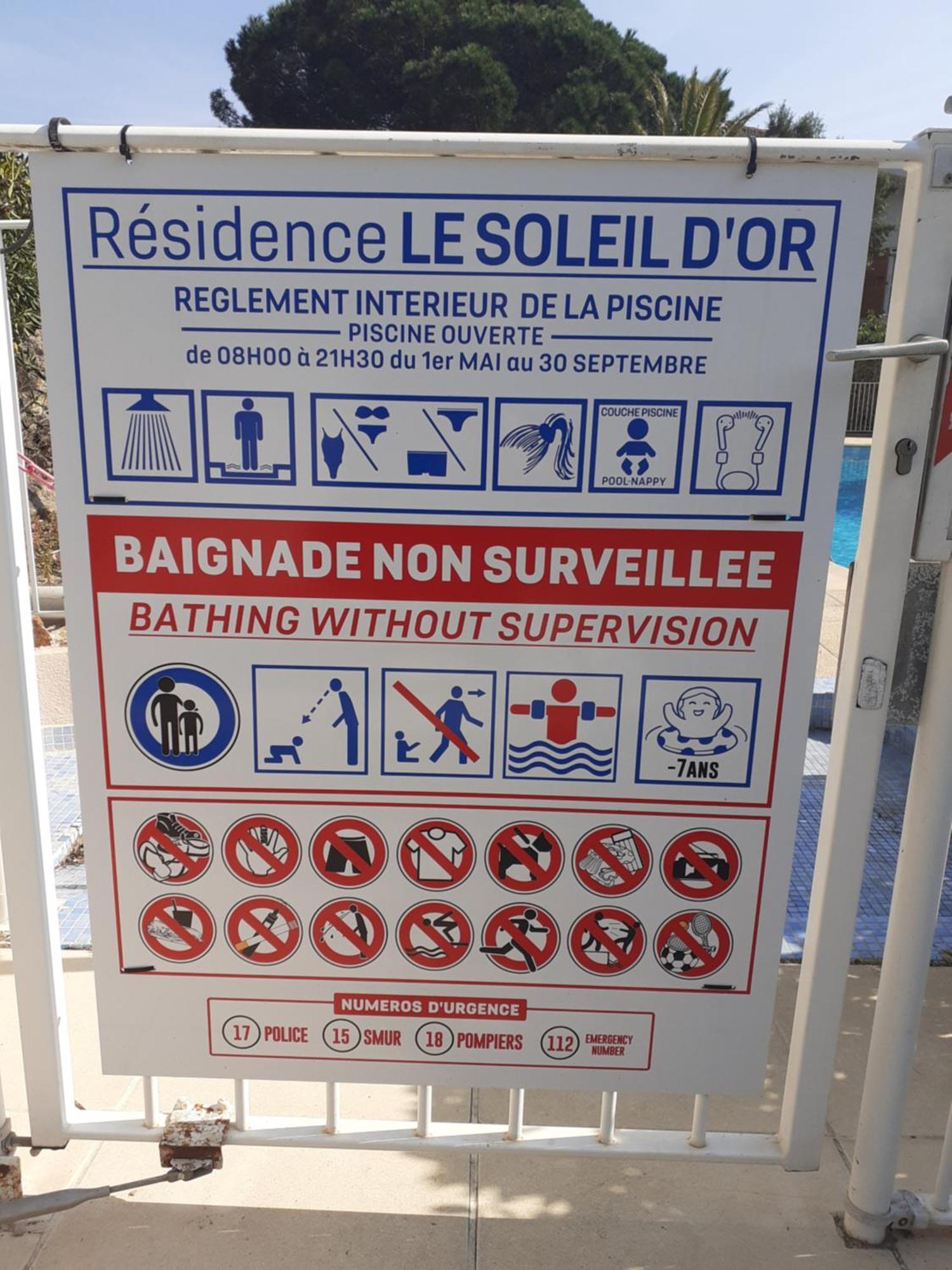 T2 Bord De Mer Avec Jardin Et Piscine Saint Aygulf Exterior foto